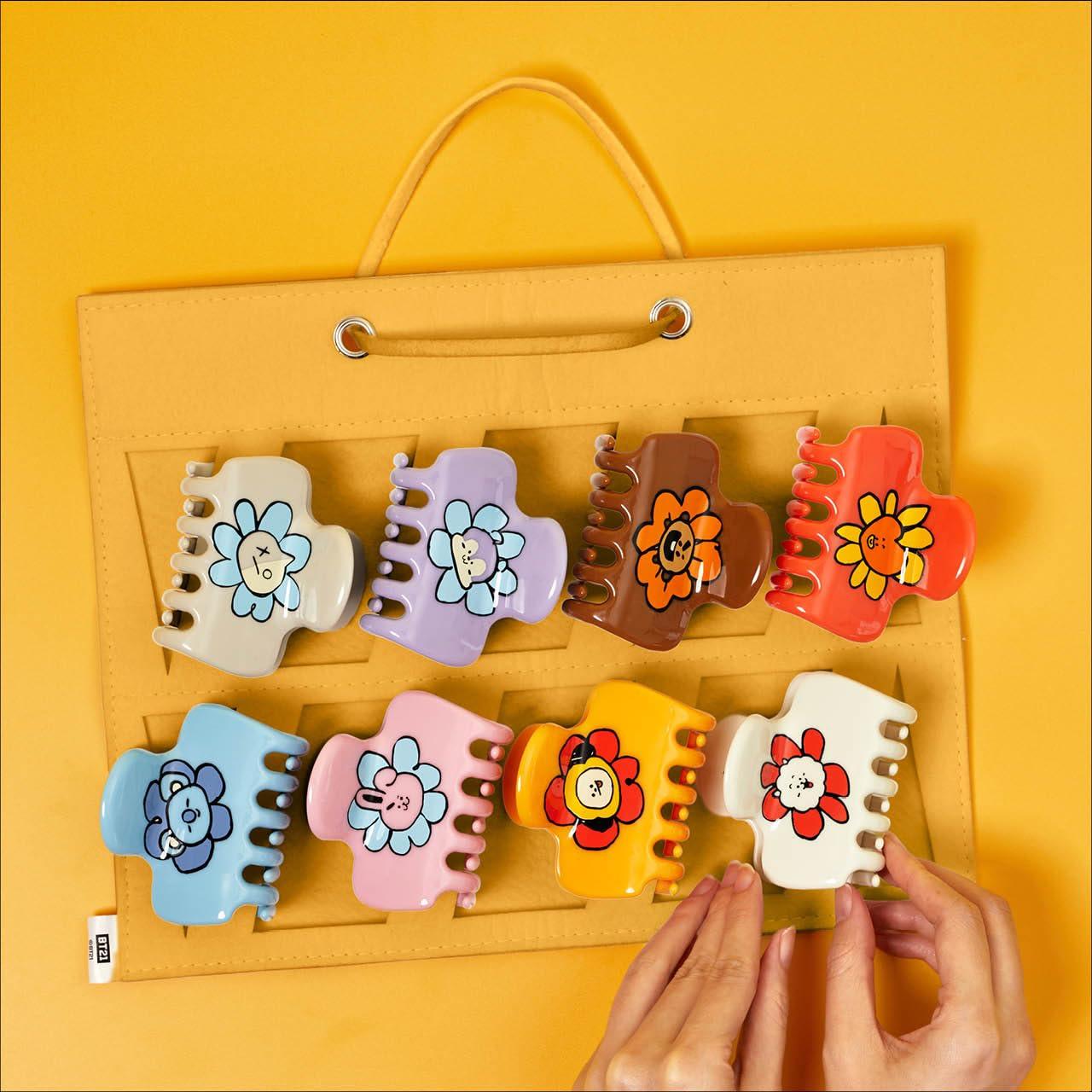 image:imageBT21 x Kitsch Claw Clip Organizer Stylish Hair Clip Holder for Girls SpaceSaving Storage for Hair Accessories Clips amp More Durable Hanging Design Ideal Gifts for Women Clips Not Included