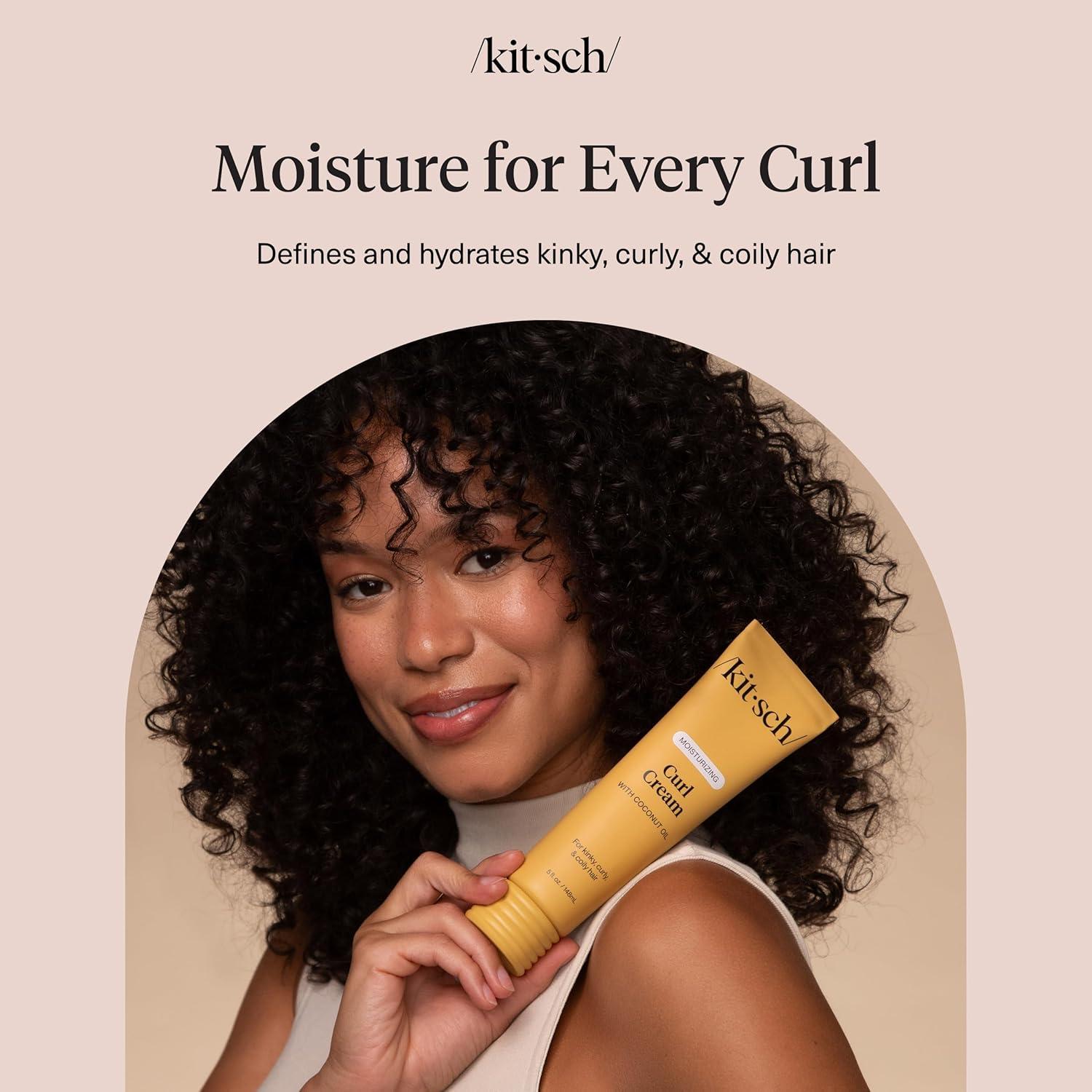 image:imageKitsch Moisturizing Curl Cream for Curly Hair Lightweight Curly Hair Products for Men amp Women Defines Curls Controls Frizz amp Boosts Shine Hydrating Curling Cream Ideal Gifts for Women