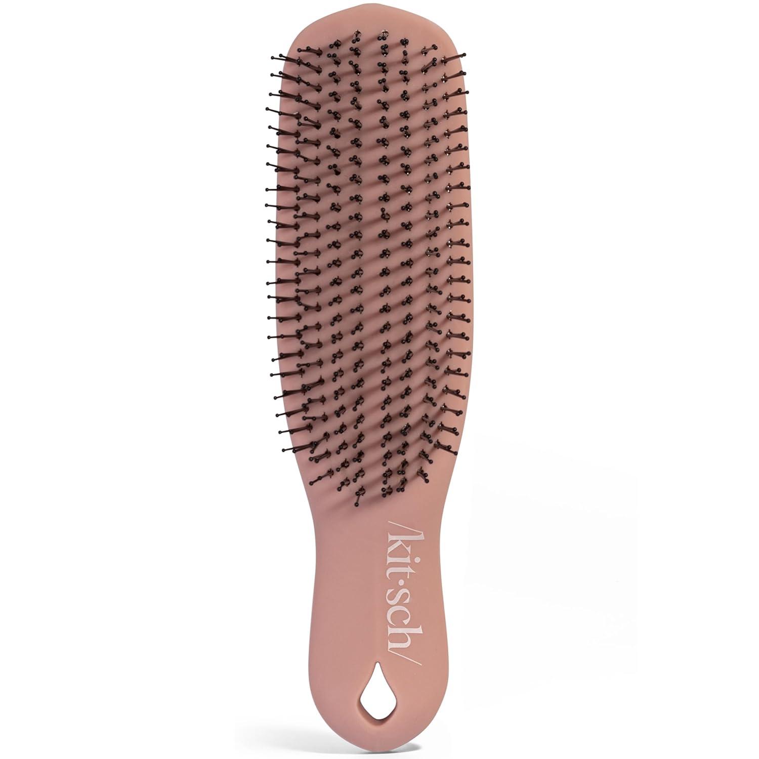 image:imageKitsch Scalp Renewal Brush Exfoliating amp Scalp Massager for Hair Growth Gentle Head Massage Brush to Remove Buildup Boost Circulation amp Relaxing Head Scrubber for Washing Hair Terracotta