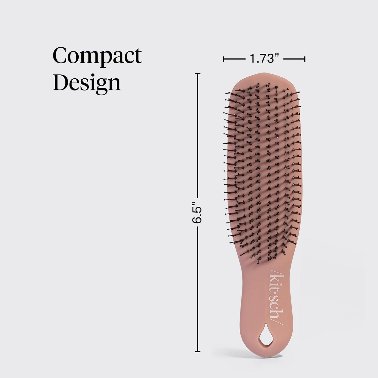 image:imageKitsch Scalp Renewal Brush Exfoliating amp Scalp Massager for Hair Growth Gentle Head Massage Brush to Remove Buildup Boost Circulation amp Relaxing Head Scrubber for Washing Hair Terracotta