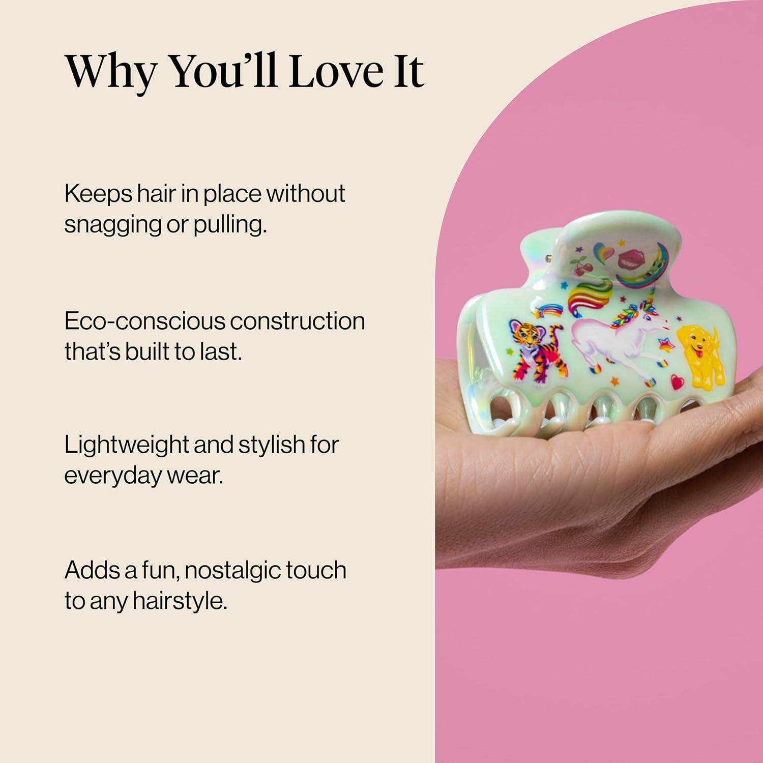 image:imageKitsch x Hello Kitty Medium Hair Clips for Women Strong Hold Claw Clips for Thick or Thin Hair Recycled Plastic NonSlip Durable Ideal Gifts For Women White with Red BowsMarkie