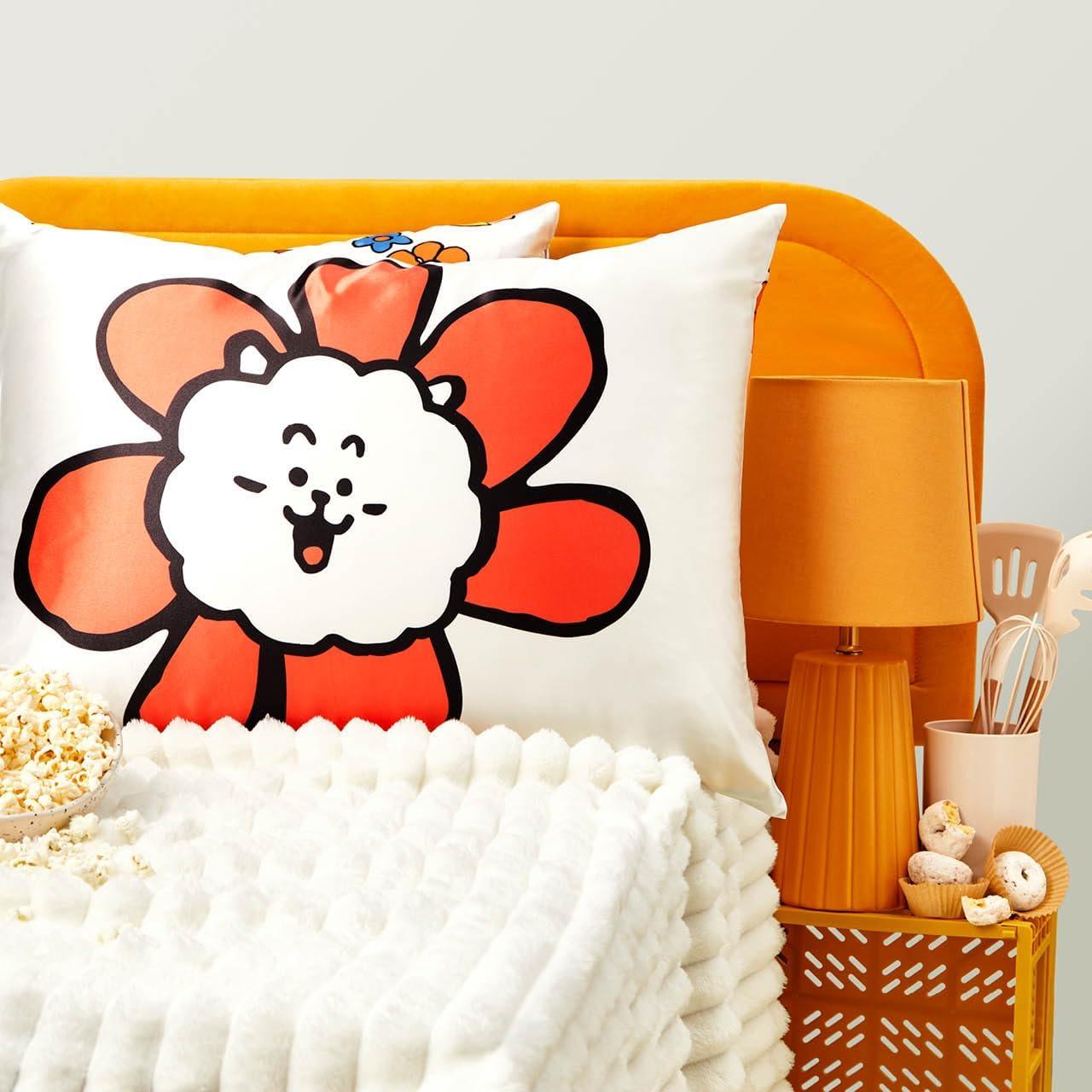 image:imageLisa Frank x Kitsch Satin Pillowcase with Zipper for Hair amp Skin Softer Than Silk Pillow Cases Smooth Cooling Satin Pillow Case WrinkleFree King Size Satin Pillow Case 19x36 Rainbow LeopardBt21 Rj
