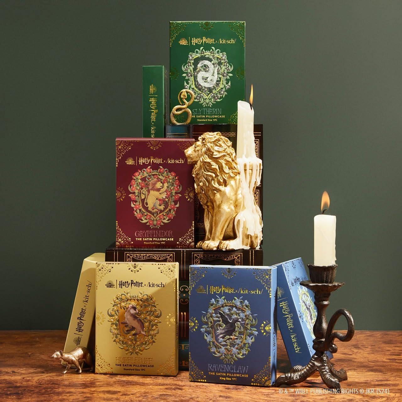 image:imageLisa Frank x Kitsch Satin Pillowcase with Zipper for Hair amp Skin Softer Than Silk Pillow Cases Smooth Cooling Satin Pillow Case WrinkleFree King Size Satin Pillow Case 19x36 Rainbow LeopardHarry Potter Slytherin