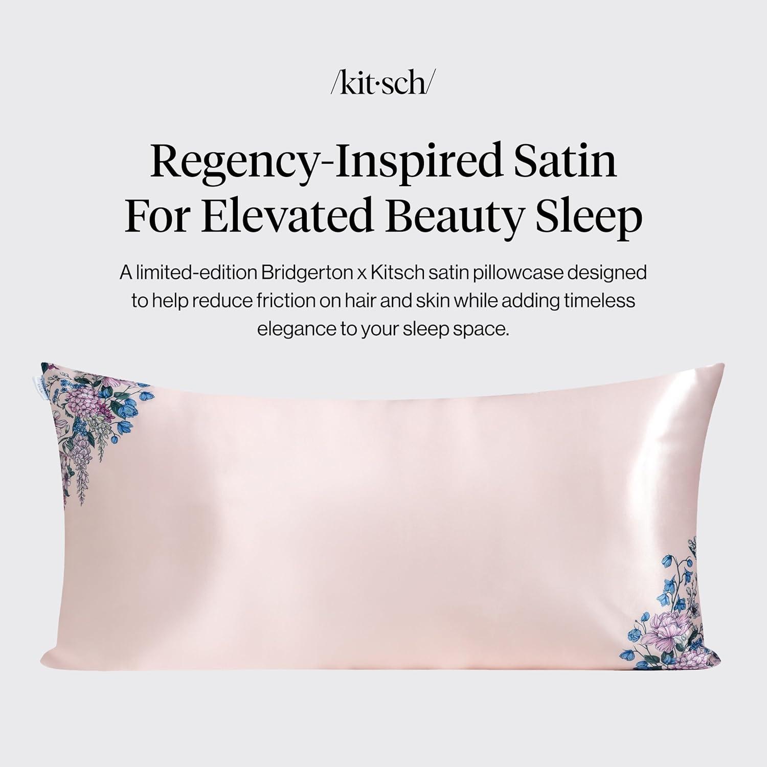 image:imageLisa Frank x Kitsch Satin Pillowcase with Zipper for Hair amp Skin Softer Than Silk Pillow Cases Smooth Cooling Satin Pillow Case WrinkleFree King Size Satin Pillow Case 19x36 Rainbow LeopardWisteria