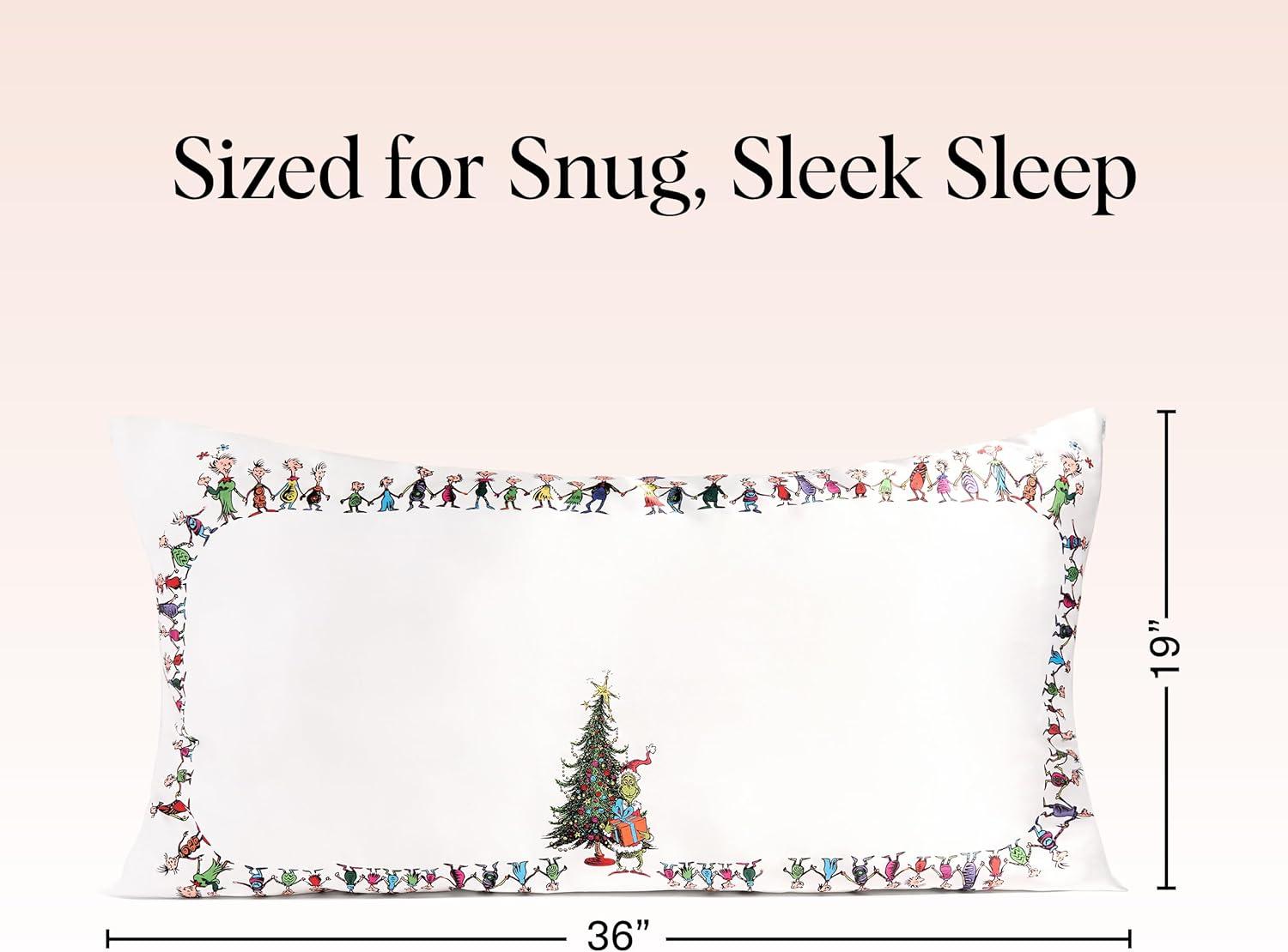 image:imageLisa Frank x Kitsch Satin Pillowcase with Zipper for Hair amp Skin Softer Than Silk Pillow Cases Smooth Cooling Satin Pillow Case WrinkleFree King Size Satin Pillow Case 19x36 Rainbow LeopardWhoville