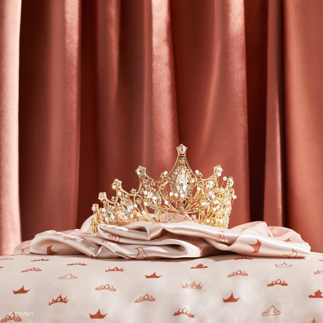 image:imageLisa Frank x Kitsch Satin Pillowcase with Zipper for Hair amp Skin Softer Than Silk Pillow Cases Smooth Cooling Satin Pillow Case WrinkleFree King Size Satin Pillow Case 19x36 Rainbow LeopardDisney Desert Crown