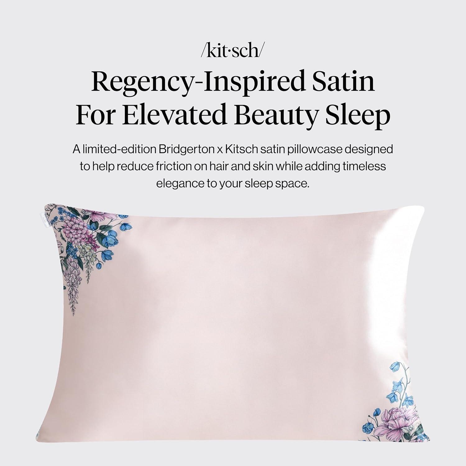 image:imageLisa Frank x Kitsch Satin Pillowcase with Zipper for Hair amp Skin Softer Than Silk Pillow Cases Smooth Cooling Satin Pillow Case WrinkleFree King Size Satin Pillow Case 19x36 Rainbow LeopardWisteria