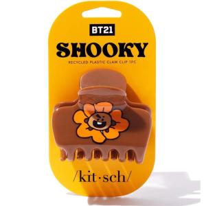 Kitsch x Hello Kitty Medium Hair Clips for Women – Strong Hold Claw Clips for Thick or Thin Hair – Recycled Plastic, Non-Slip, Durable | Ideal Gifts For Women – White with Red Bows(Shooky)