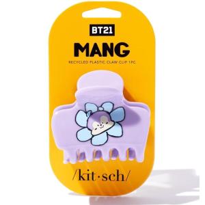 Kitsch x Hello Kitty Medium Hair Clips for Women – Strong Hold Claw Clips for Thick or Thin Hair – Recycled Plastic, Non-Slip, Durable | Ideal Gifts For Women – White with Red Bows(Mang)